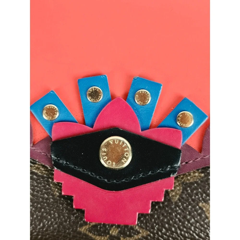 Louis Vuitton Monogram Totem Sarah Wallet Flamingo Limited Ed.
